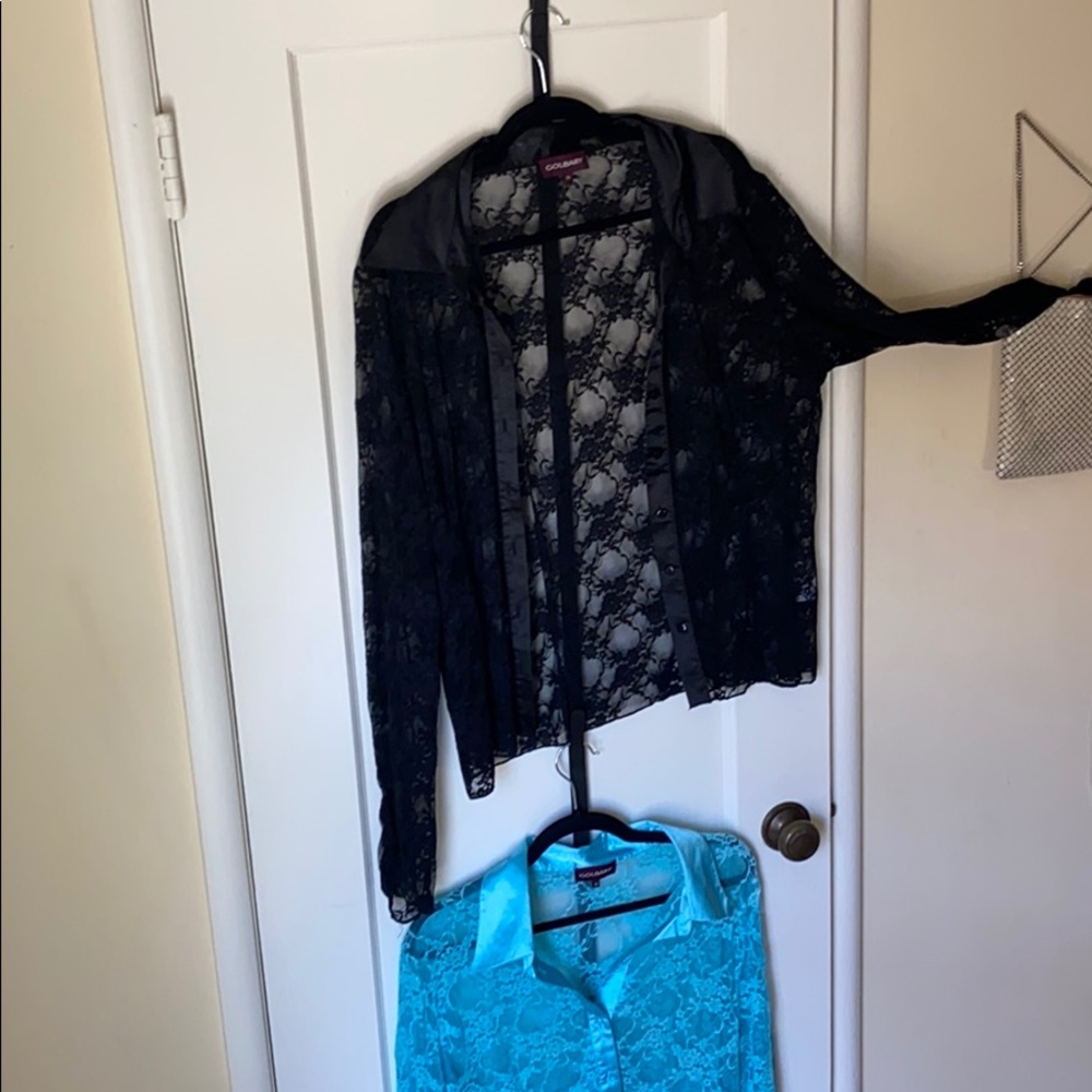 Lace Button Downs - image 2